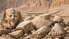 Hatshepsut: por qué sus estatuas rotas en Egipto podrían no ser señal de venganza