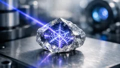 Un diamante creó un cuasicristal de tiempo y la física cuántica dio un salto inesperado