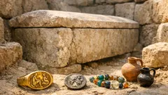 Descubren en Tenea una tumba helenística que podría reescribir la historia de Corintia