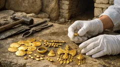 El oro micénico revela cómo se hacían joyas funerarias hace 3,500 años