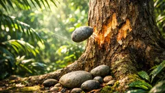 Chimpancés sorprenden al usar piedras para comunicarse en la selva, según estudio