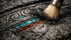 Restauración en Egipto revela los colores originales del templo de Horus en Edfu