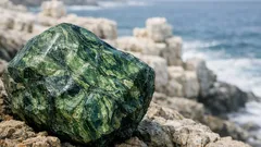 Serpentinita: la roca que podría explicar cómo empezó la vida en la Tierra