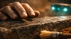 Hallan en Marbella una piedra con grabados que podrían tener más de 200 mil años