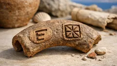 Hallan en Therasia dos sellos de hace 4,500 años que reavivan el debate sobre la escritura