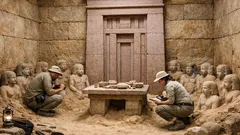 Descubren la tumba del príncipe Useref Ra en Saqqara con una puerta falsa gigante