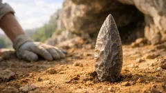 Hallan en España herramientas de sílex traídas desde Francia hace miles de años