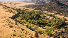 Descubren oasis amurallados en Arabia y reescriben la historia del desierto