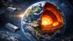 Satélites detectan una extraña anomalía en la gravedad y apunta al núcleo de la Tierra