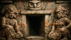 Descubren tumba zapoteca de 1,400 años en Oaxaca con murales casi intactos