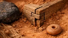 Descubren un misterioso cajón de madera en un poblado de la Edad del Hierro