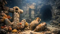 Hallan un puerto sumergido en Taposiris Magna y revive el misterio de Cleopatra