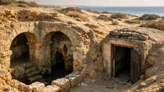 Descubren en Egipto cisternas romanas y refugios de guerra en un mismo sitio