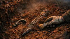 Hallan una necrópolis celta con espadas intactas y sin restos humanos