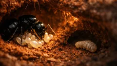 Por qué las hormigas reina se comen a sus crías infectadas antes de que el hongo se propague