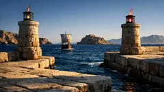 Nea Pafos: el puerto romano que se guiaba más por el paisaje que por un gran faro