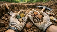 Hallan en un bosque una tumba de 1945 y rastros humanos de hace 9 mil años