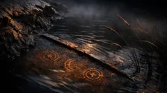 Hallan una espada medieval en un río y sus extraños símbolos intrigan a los expertos