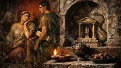 Descubren en Pompeya la Casa de Fedra y su altar doméstico casi intacto