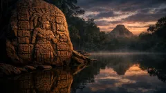 Hallan en Cobá una inscripción que revela a Ix Ch’ak Ch’een como gobernante maya