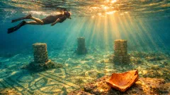 Descubren en Baiae una sala termal romana bajo el mar y podría ser de Cicerón