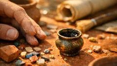 Hallan un tintero romano con tinta intacta y cambia lo que sabíamos sobre la escritura antigua