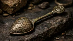 La extraña cuchara de bronce hallada en la Isla de Man que intriga a los arqueólogos