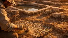 Descubren una villa romana de más de 4,000 m² y cambia lo que se sabía del sitio