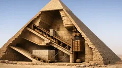 La nueva hipótesis de 2025 sobre cómo se construyó la Gran Pirámide de Keops