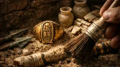 Descubren en Egipto la tumba de un comandante ligado a Ramsés III