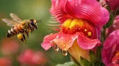 Flores que reaccionan al zumbido de las abejas: el hallazgo de 2025
