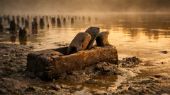 Hallan un puente romano de casi 2 mil años bajo el río y sorprenden sus restos intactos