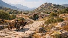 Reconstruyen las carreteras micénicas y revelan cómo Europa se movía hace 3,000 años