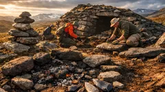 Descubren un refugio vikingo en Noruega y revela cómo sobrevivían en la montaña