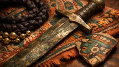 Arte micénico: la teoría que plantea que algunas figuras con espada eran mujeres